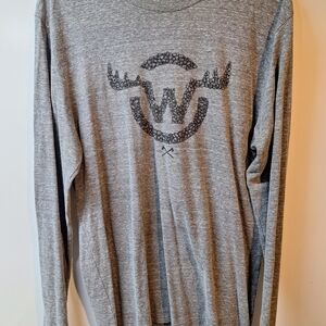 Moosejaw Heather Gray Graphic Tee